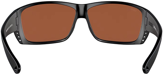 Очки Costa Cat Cay 580 GLS Blackout/Green Mirror 580 G - Фото 4 большая