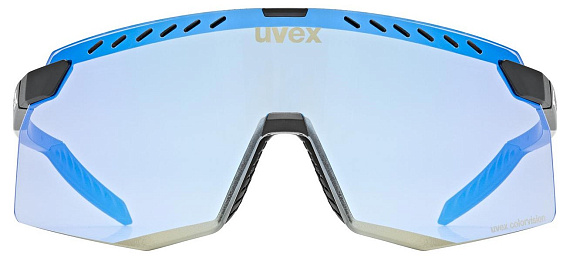 Очки Uvex Pace Stage Cv Черный матовый/Синий - Фото 3 большая