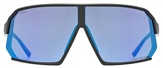 Очки Uvex 237 Cv Черный матовый/Синий - Фото 3 большая