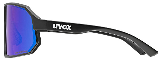 Очки Uvex 237 Cv Черный матовый/Синий - Фото 5 большая