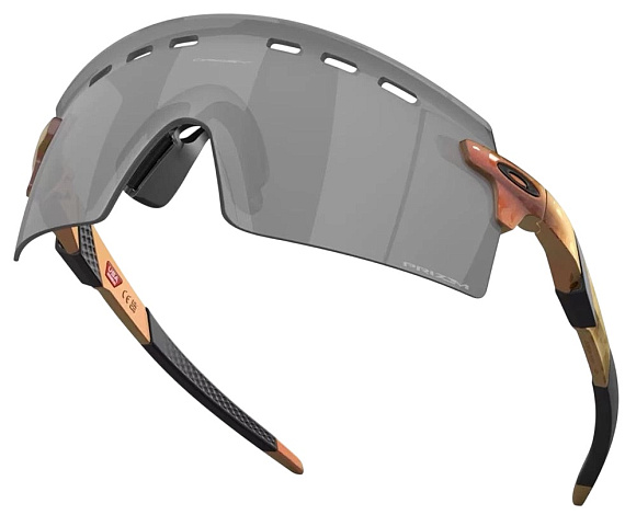 Очки Oakley Encoder Strike Vented Matte Rd/GldClrshft/Prizm Black - Фото 4 большая