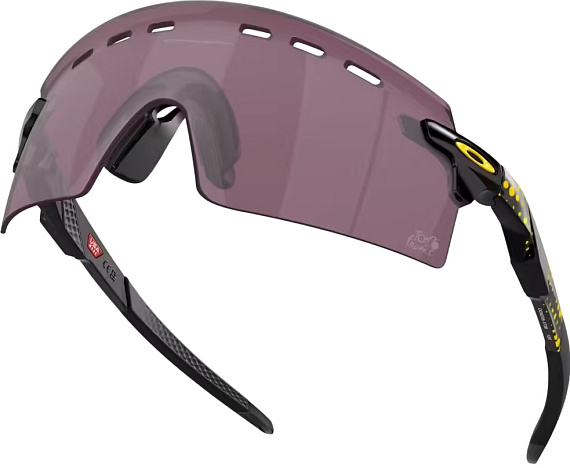Очки Oakley Encoder Strike Vented TDF BkInk/Prizm Road Black - Фото 3 большая