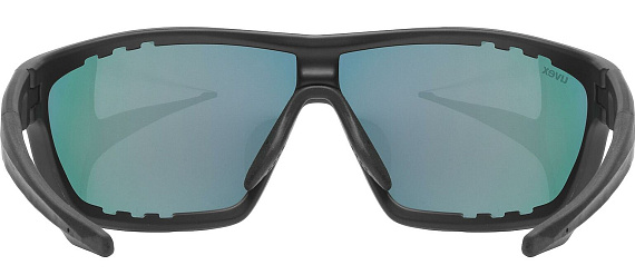 Очки Uvex 706 Black Matt/Mirror Blue - Фото 3 большая