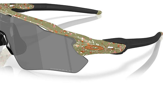 Очки Oakley Radar Ev Path Matte Fern Terrazzo/Prizm Black Polarized - Фото 6 большая