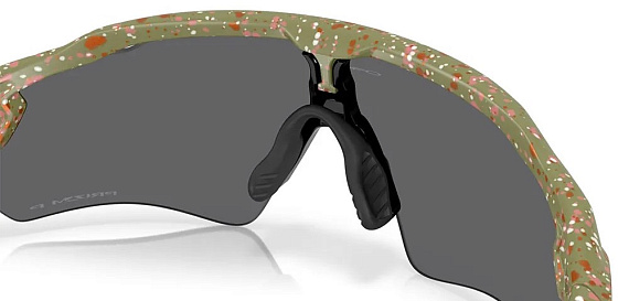 Очки Oakley Radar Ev Path Matte Fern Terrazzo/Prizm Black Polarized - Фото 7 большая