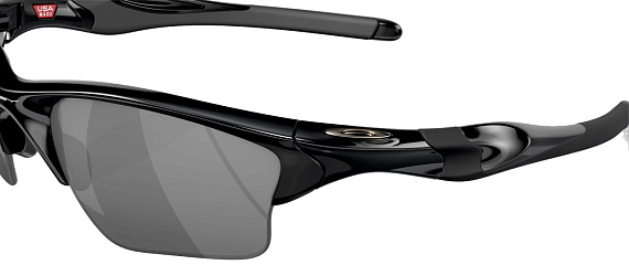 Очки Oakley Half Jacket 2.0 XL Polished Black/ Black Iridium - Фото 6 большая