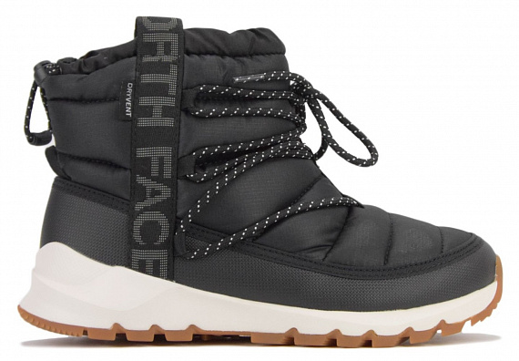 Сапоги женские The North Face Thermoball Lace Up Wp TNF Black/Gardenia White - Фото 1 большая