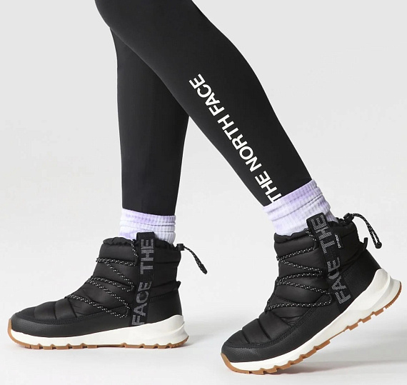 Сапоги женские The North Face Thermoball Lace Up Wp TNF Black/Gardenia White - Фото 8 большая