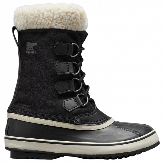 Cапоги женские Sorel Winter Carnival Boot Wp Black/Stone - Фото 1 большая