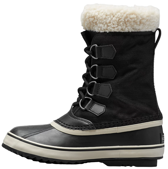 Cапоги женские Sorel Winter Carnival Boot Wp Black/Stone - Фото 4 большая