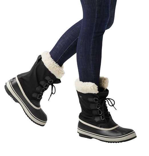 Cапоги женские Sorel Winter Carnival Boot Wp Black/Stone - Фото 7 большая
