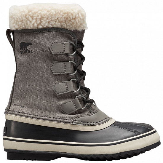 Cапоги женские Sorel Winter Carnival Boot Wp Quarry/Black - Фото 1 большая