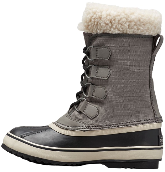Cапоги женские Sorel Winter Carnival Boot Wp Quarry/Black - Фото 4 большая