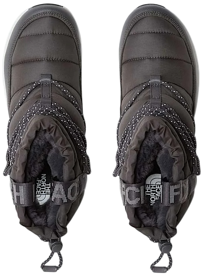 Сапоги женские The North Face Thermoball Lace Up WP Anthracite Grey/White Ash - Фото 4 большая