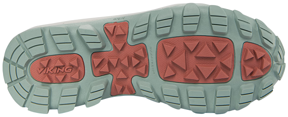 Ботинки женские Viking Constrictor 3 High Wp Boa Silver/Aqua - Фото 4 большая