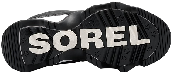 Ботинки женские Sorel Kinetic Impact Puffy Zip Wp Black/ Black - Фото 2 большая
