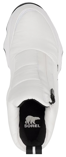 Ботинки женские Sorel Kinetic Impact Puffy Zip Wp Sea Salt/ Black - Фото 3 большая