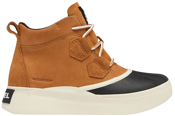 Ботинки женские Sorel Out N About IV Classic Wp Taffy/ Black - Фото 1 большая