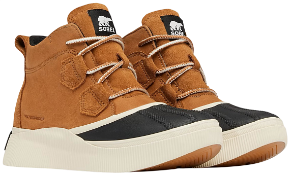 Ботинки женские Sorel Out N About IV Classic Wp Taffy/ Black - Фото 2 большая