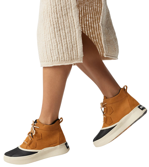 Ботинки женские Sorel Out N About IV Classic Wp Taffy/ Black - Фото 10 большая