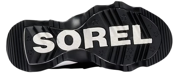 Ботинки женские Sorel Kinetic Impact Caribou Plus Wp Black/ Sea Salt - Фото 4 большая