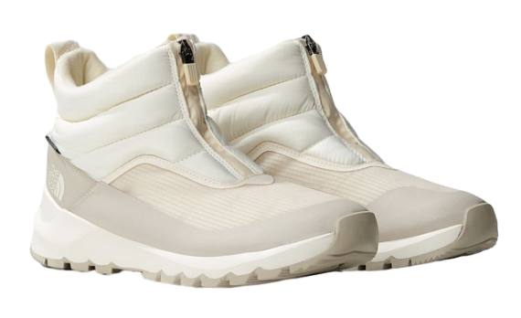 Ботинки женские The North Face Thermoball Progressive II Zip WP Gardenia White/Silver Grey - Фото 2 большая