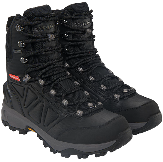 Ботинки женские Viking Constrictor IceGrip Warm Gtx Black - Фото 4 большая