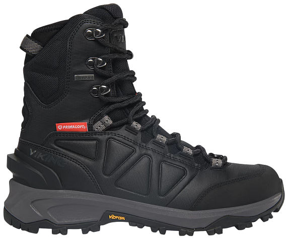 Ботинки женские Viking Constrictor IceGrip Warm Gtx Black - Фото 1 большая