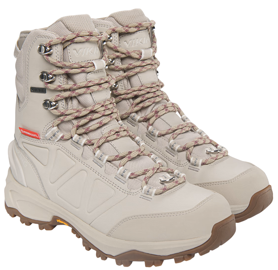 Ботинки женские Viking Constrictor IceGrip Warm Gtx Off-white - Фото 4 большая