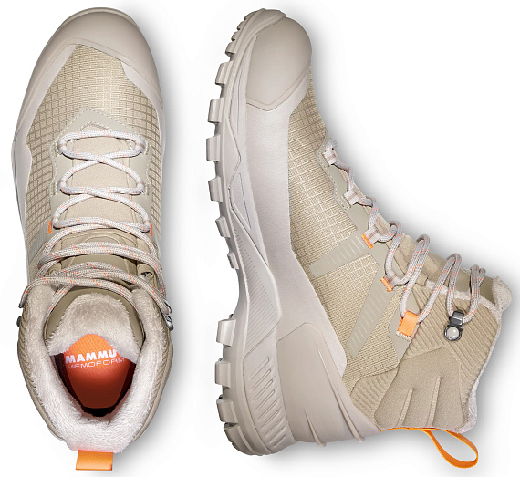 Ботинки женские Mammut Blackfin III Mid Dt Safari/Dark Moonbeam - Фото 4 большая