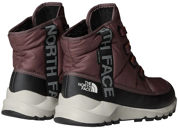 Ботинки женские The North Face Thermoball Lace Up Luxe WP Tawny Quartz/Burnt Umber - Фото 4 большая