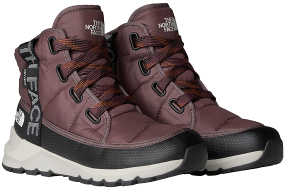 Ботинки женские The North Face Thermoball Lace Up Luxe WP Tawny Quartz/Burnt Umber - Фото 5 большая
