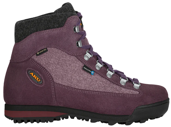 Ботинки женские AKU Ultra Light Warm Gtxw Violet/Anthracite - Фото 1 большая