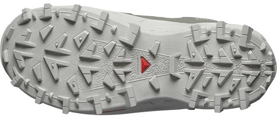 Ботинки женские Salomon Crosstrak WP Agave Green/Black/Canary Green - Фото 3 большая