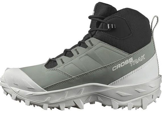 Ботинки женские Salomon Crosstrak WP Agave Green/Black/Canary Green - Фото 4 большая