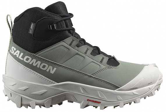 Ботинки женские Salomon Crosstrak WP Agave Green/Black/Canary Green - Фото 1 большая