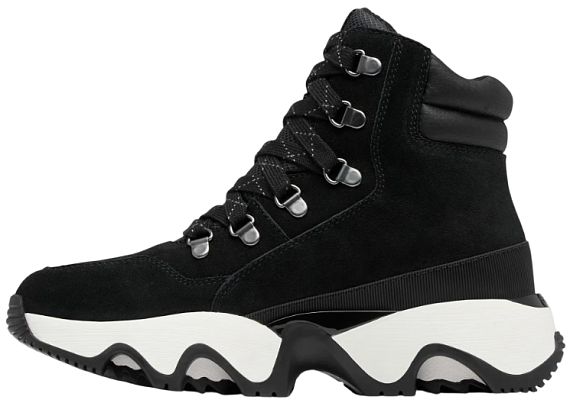 Ботинки женские Sorel Kinetic Impact Conquest Plus Wp Black/Sea Salt - Фото 4 большая