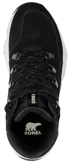 Ботинки женские Sorel Kinetic Impact Conquest Plus Wp Black/Sea Salt - Фото 5 большая