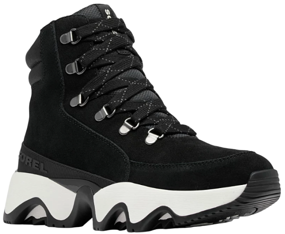 Ботинки женские Sorel Kinetic Impact Conquest Plus Wp Black/Sea Salt - Фото 7 большая