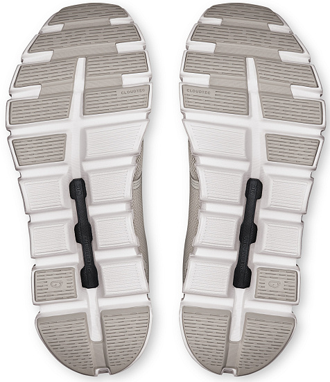 Кроссовки женские On Cloud 6 Pearl/White - Фото 5 большая