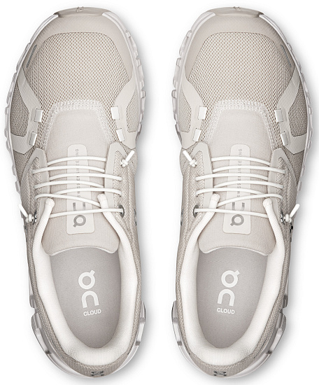 Кроссовки женские On Cloud 6 Pearl/White - Фото 6 большая
