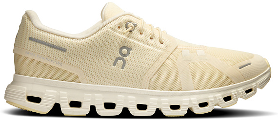 Кроссовки женские On Cloud 6 Castor/Ivory - Фото 1 большая