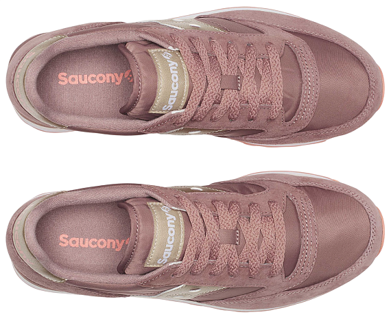 Кроссовки женские Saucony Jazz Triple Brown/Metallic - Фото 3 большая