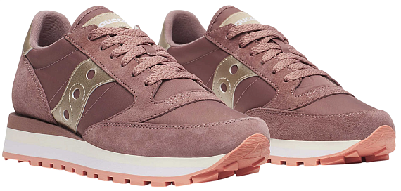 Кроссовки женские Saucony Jazz Triple Brown/Metallic - Фото 6 большая