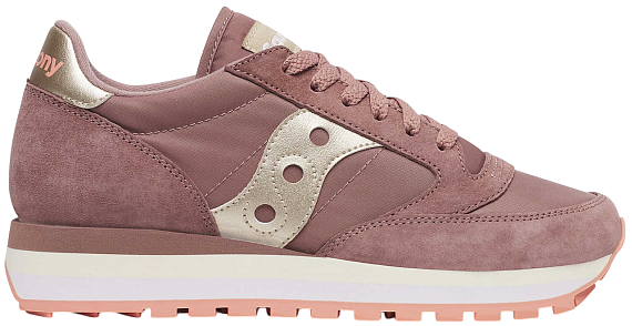 Кроссовки женские Saucony Jazz Triple Brown/Metallic - Фото 1 большая