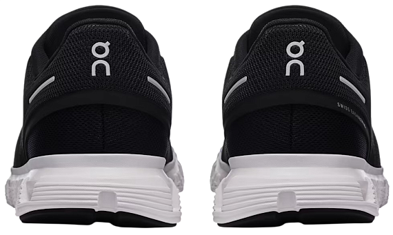 Кроссовки женские On Cloud 6 Black/White - Фото 3 большая