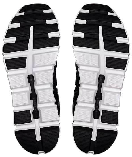 Кроссовки женские On Cloud 6 Black/White - Фото 5 большая