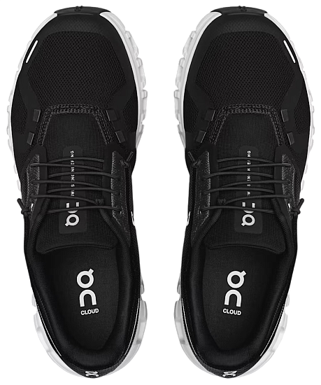 Кроссовки женские On Cloud 6 Black/White - Фото 6 большая