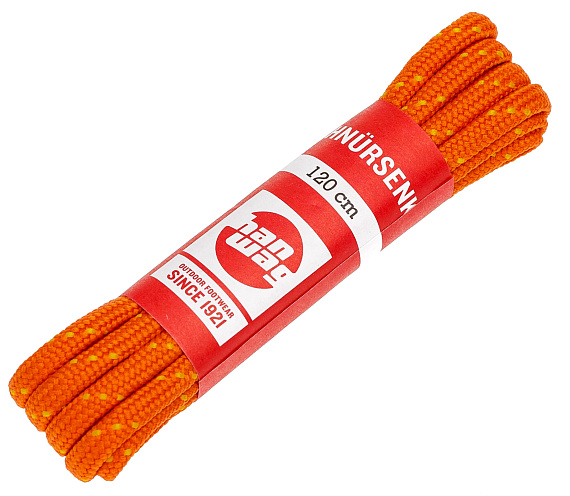 Шнурки Hanwag 120см Orange - Фото 1 большая