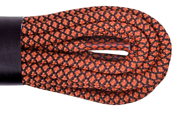 Шнурки Cord 100см Black/Terracotta - Фото 2 большая